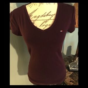 Tommy Hilfiger purple top